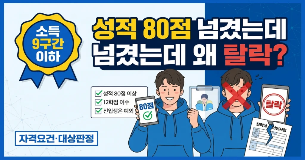 국가장학금 1유형, 나도 받을 수 있나요?