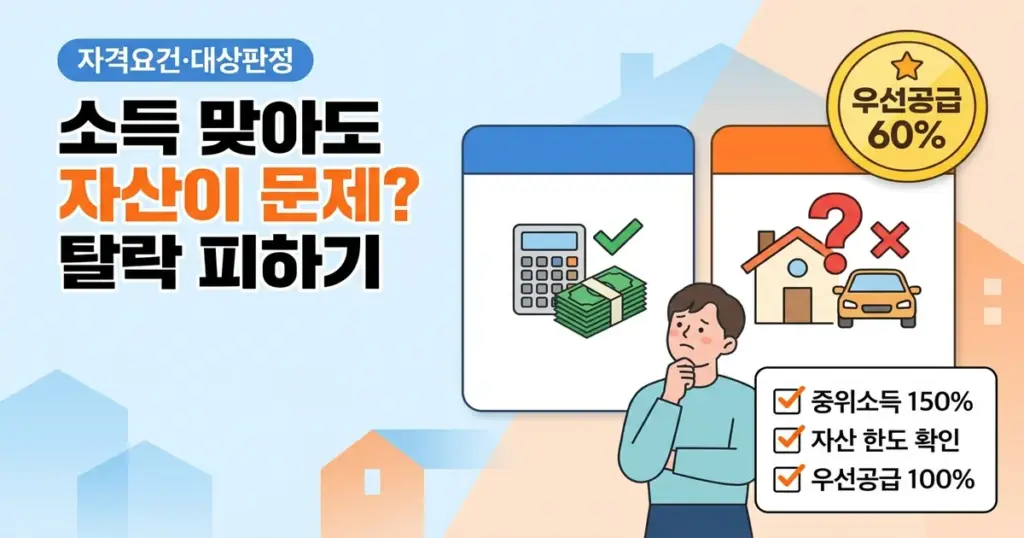 통합공공임대주택, 내가 신청할 수 있을까?